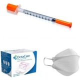Ayset Süper Insülin (3p 1ml) 30G Steril Enjektör 50 Adet +Octacare Esnek Tıbbi Flaste 7696931008510