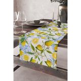 AYSHOME Ays Home Salkım Limon Desen Runner