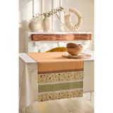 AYSHOME Ays Home Turuncu Minik Çiçekli Runner (AYSR637)