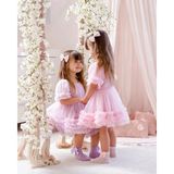 Aysskids Mabel Kabarık Tütü Kız Çocuk Elbisesi - 1 Yaş