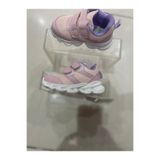 Aysun Ayakkabı pembe ortopetik ve ışıklı bantlı bebek spor ayakkabı 0574