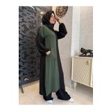 AYSUN AYDEMİR AYSUN AYDEMİRYAZLIK YEŞİL/SİYAH TESETTÜR EŞOFMAN TAKIM
