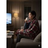 Aysun Tekstil Yeni Ürün!!! Polar Yumuşacık Tv Battaniyesi & Şal - 175 x 130 cm - Çok Renkli