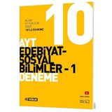 AYT 10'lu Edebiyat Sosyal Bilimler - 1 Deneme
