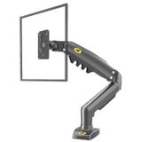 Ayt 17-30 İnç 43-76 Ekran Tek Kol Amortisörlü Stand Lcd Led Hareketli Pc Bilgisayar Monitör Tutucu Askı Aparatı F80