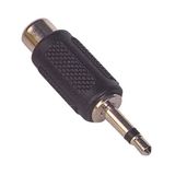Ayt 3.5 mm Mono Erkek-1 Rca Dişi Kulaklık Mikrofon Soketi Jack 3.5mm Jak Girişini Rca Girişine Çevirici Dönüştürücü