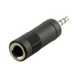 Ayt 3.5 Mm Stereo Erkek 6.3 Mm Stereo Dişi 3.5 Mm Kulaklık Mikrofon Girişini 6.3 Mm Çevirici Dönüştürücü Aparat