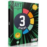 AYT 3 Deneme-KöşeBilgi Yayınları