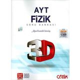 AYT 3D Fizik Tamamı Video Çzümlü Soru Bankası Çözüm Yayınları