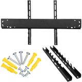 Ayt 42-100 Inc Lcd Led Tv Monitor Mount Sabit Duvar Aski Aparati 106-252 Ekran Arasi 80 Kg Tasima Kapasitesi
