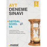 AYT 5'li Deneme Sınavı Metot Yayınları
