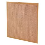 Ayt Bakır Plaket Delikli 10X10 cm Pertinaks Palet