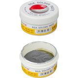 Ayt Baku BK-050G 50 Gram Sıvı Krem Lehim Havya Bga Işlemleri Için Profesyonel Kalite 25-45 Mikron - Siyah - 1