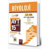 AYT Biyoloji 15 X 13 Up Deneme 2023 Özel Baskı - Çap Yayınları