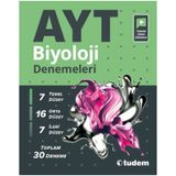 AYT BİYOLOJİ DENEMELERİ (30 LU)
