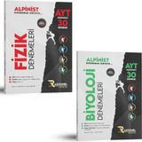 Ayt Biyoloji - Fizik Aşamalı Deneme Seti (60 Deneme- Müfredata Uygun- Ösym Ayarında) - Yazarlarından Video Çözümlü