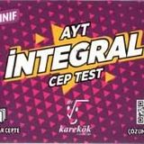AYT Cep Test İntegral Karekök Yayınları