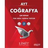 AYT Coğrafya Çek Kopar Yaprak Test-Limit Yayınları