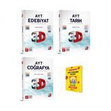AYT Edebiyat Tarih ve Coğrafya Soru Bankası 3lü Sözel Set