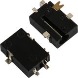 Ayt EL-32574 Tablet Pc Dc Dişi Güç Şarj Soketi Konnektörü 5 Pin 2.5x0.7 mm Şase Şarj Soket No:19 - Siyah