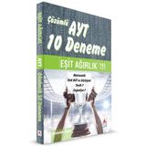 AYT Eşit Ağırlık Çözümlü 10 Deneme-Delta Kültür Yayınları