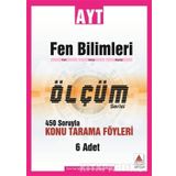 AYT Fen Bilimleri 450 Soruyla Konu Tarama Föyleri Ölçüm Serisi-Delta Kültür Yayınları