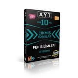 AYT Fen Bilimleri Çıkmış Sorular Tıpkı Basım 10 Deneme Ünlüler Yayınları