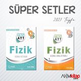 AYT Fizik Konu Anlatımı ve Soru Bankası 2 Kitap Set-Palme Yayınları