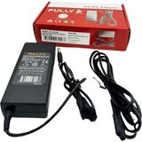 Ayt Fully 1611M 12 Volt 7 Amper 5.5X2.5 Uçlu Plastik Kasa Masaüstü Adaptör Şarj Cihazı Aleti