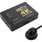 Ayt Fully G-538N 4K Ultra Hd Destekli 3 Port Uzaktan Kumandalı HDMI Switch Çoğaltıcı - 1