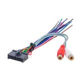 Ayt G545 20 Pin Mp3 İso Dişi Oto Soket Ara Kablo Oto Teyp Radyo Soketi Amfi Anfi Çıkışlı