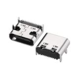 Ayt IC-266B-4 Type-C Dişi Şase Konnektör Usb 3.1 16 Pin Hızlı Şarj Destekli Soketi Girişi