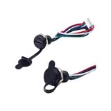 Ayt Intercom Ic-266t-2 Pano Tip Type-c Şase Dişi 5 Pin Soketli Şarj Ve Data Bağlantı Modülü Soket Su Geçirmez