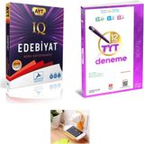 Ayt Iq Edebiyat Soru Kütüphanesi + Üç Dört Beş Tyt 12’li Türkçe Deneme Set 2025(PRİZ Tutuculu)