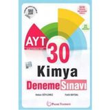 AYT Kimya 30 Deneme Sınavı-Palme Yayınevi
