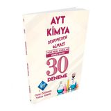 AYT Kimya Denemeden Olmaz 30 Deneme-KR Akademi Yayınları