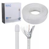 Ayt Mag Rg6-U4sat1 Bakır Anten Kablosu 100 Metre Lnb Uydu Cihazı Arası Anten Kablosu