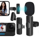 Ayt Magicvoice K8 Kablosuz Type-C Vlogger Yaka Mikrofonu Android Gopro Osmo Action İphone İpad Youtuber Yayın Mikrofonu