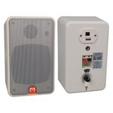 Ayt Magicvoice MV-21 10 CM 40 Watt Komütatörlü Hat Trafolu Beyaz Sütun Hoparlör 2'Li Okul Cami Konferans Salonu Hoparlörü