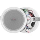 Ayt Magicvoice TPI-350 5 Inç 13.5 cm Hat Trafolu Alçıpan Asma Tavan Tipi Hoparlör Mağaza Kolon 6W Rms Mp3 USB Uyumlu Beyaz - Siyah