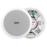 Ayt Magicvoice TPI-351 6 İnç 16 Cm Hat Trafolu Alçıpan Asma Tavan Tipi Hoparlör Mağaza Kolon 6W RMS MP3 Usb Uyumlu Beyaz