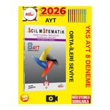 Ayt Matematik 8’Li Deneme Sınavı 2026 Güncel Müfredat Deneme Seti+Kalem
