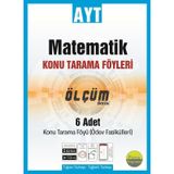 AYT Matematik Konu Tarama Föyleri Ölçüm Serisi 6 Fasikül-Pano Yayınları