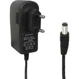 Ayt Mytech Nse-01 24 Volt 1 Amper 5.5x2.5 mm Uçlu Priz Tipi Plastik Kasa Adaptör - Siyah
