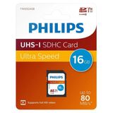 Ayt Philips 16GB Ultra Hızlı 80MB/S UHS-I SDHC Hafıza Kartı (FM16SD45B/00)