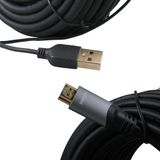 Ayt Philips SWL6122B/93 4K 60 Hz 15 Metre Usb Güç Kablolu Hdmı Görüntü Kablosu Uydu Cihazı Pc Bilgisayar Görüntü Kablosu
