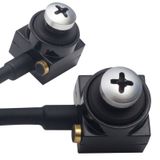 Ayt Pm-19312 3.6Mm 800 Tvl 1-4 Sensör Mikrofonlu Vida Tip Mini Kamera Dvr Kayıt Cihazı İçin Gizz Li Kamera