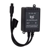 Ayt Powermaster 12-24 Volt Ir Kontrol Kumandalı Renk Değiştiren Müziğe Sese Duyarlı Rgb Renkli Led Kontrol Cihazı Aleti