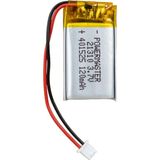 Ayt Powermaster 3.7 Volt 120 Mah Soketsiz Lityum Polimer Şarjlı Pil 4X15X25 mm Akıllı Saat Kulaklık Pili