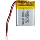 Ayt Powermaster 3.7 Volt 150 Mah Soketsiz Lityum Polimer Şarjlı Pil 4X20X25 mm Akıllı Saat Kulaklık Pili